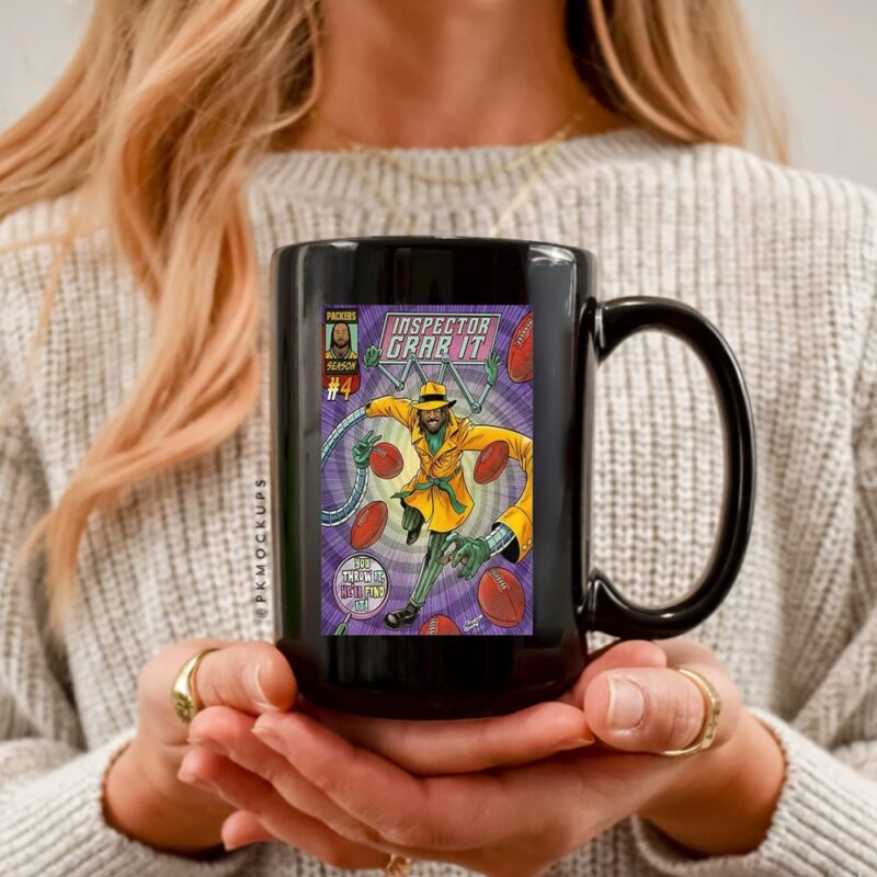 Green Bay Packers inspector crab it_Ceramic Mug