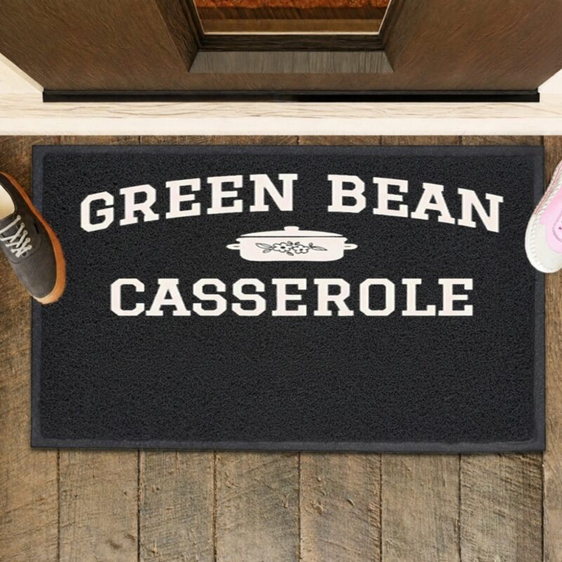 Green Bean Casserole Cook_Rubber Doormat