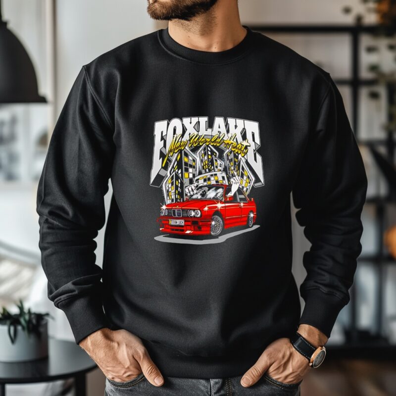 Grim Cruiser Foxlake Tough Luck New World Heat_Crewneck Sweatshirt