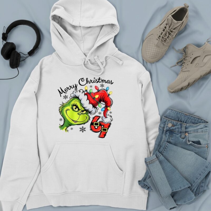 Grinch 6 7 Six Seven Merry Christmas_Hoodie