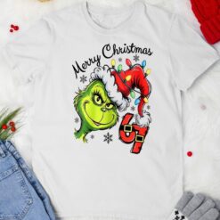 Grinch 6 7 Six Seven Merry Christmas shirt