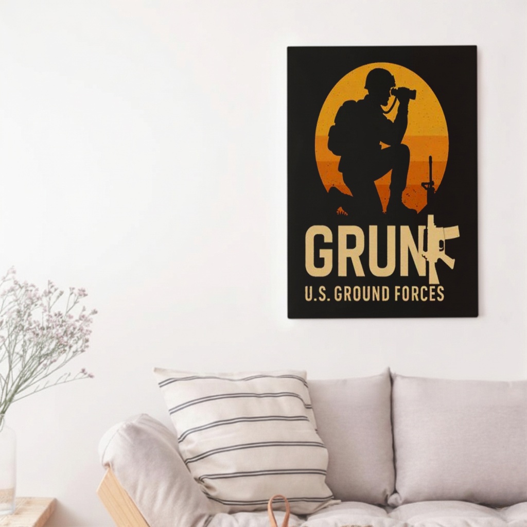 Grunt U.S Ground Forces Shirt