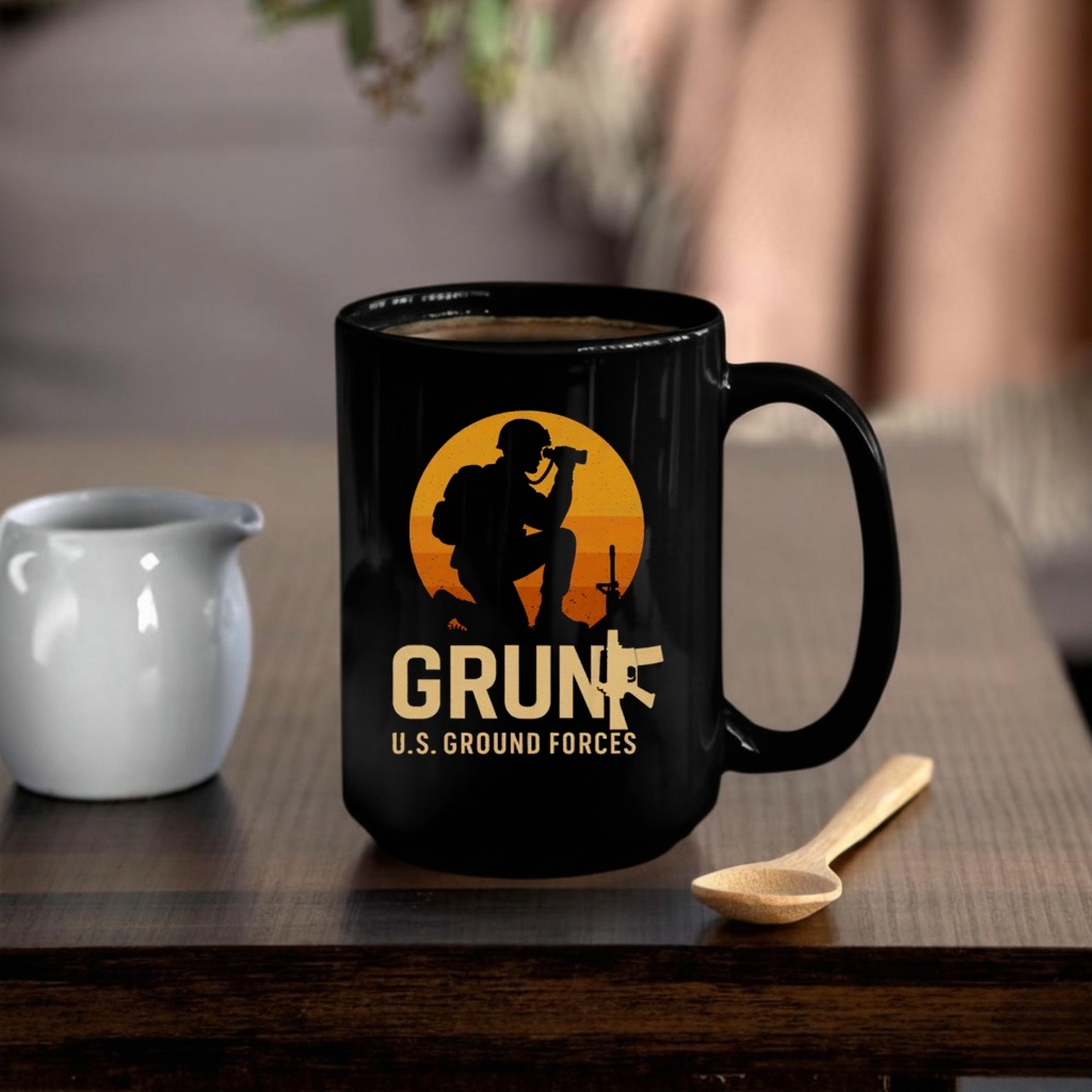 Grunt U.S Ground Forces Shirt