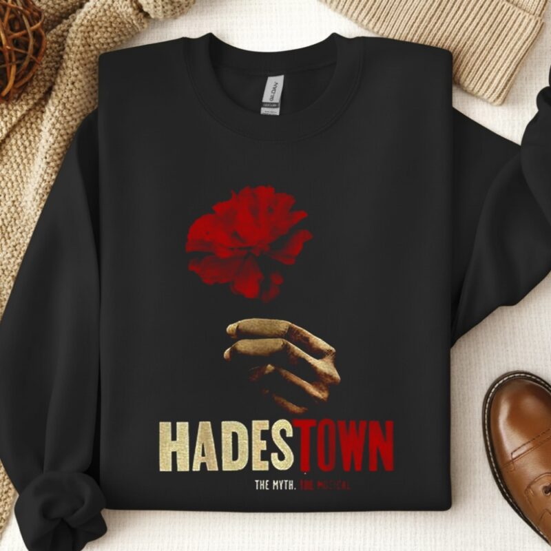 Hadestown Hades Town Broadway Musical Logo_Crewneck Sweatshirt