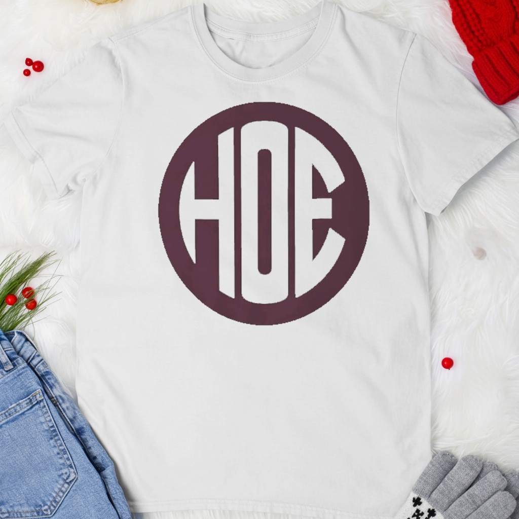 Happiness Over Everything HOE logo shirt