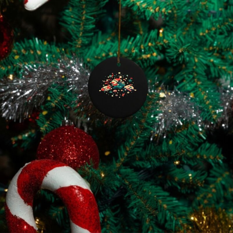 Happy Lil Christmas cartoon retro_Ornaments