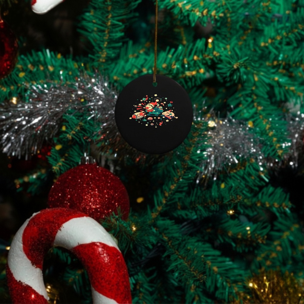 Happy Lil Christmas cartoon retro shirt