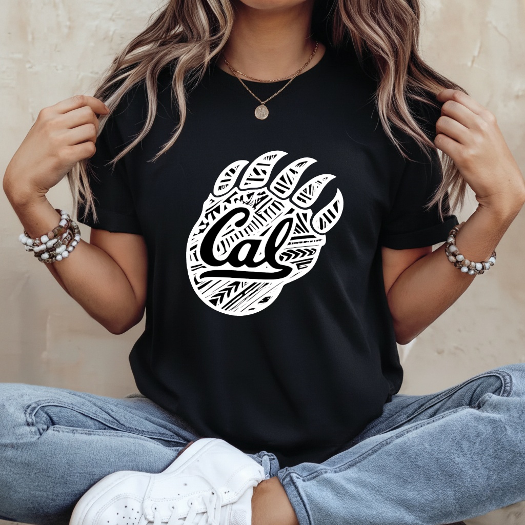 Harrison Taggart Cal Bear Paws shirt