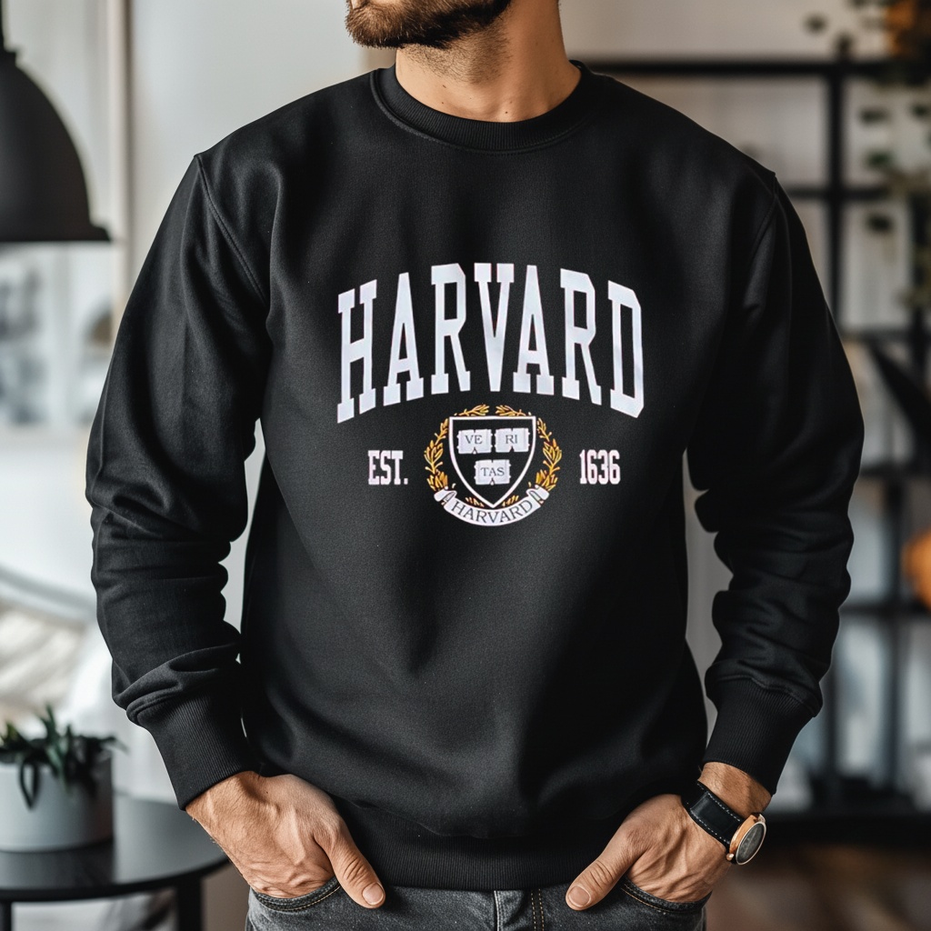 Harvard University Crest Logo Est 1636 Shirt