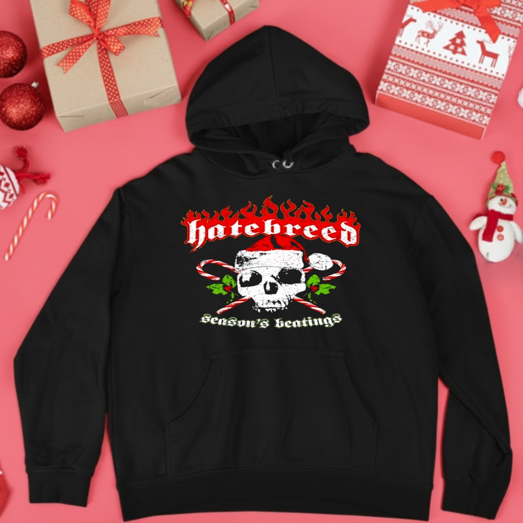 Hatebreed Seasons Beatings Christmas Shirt