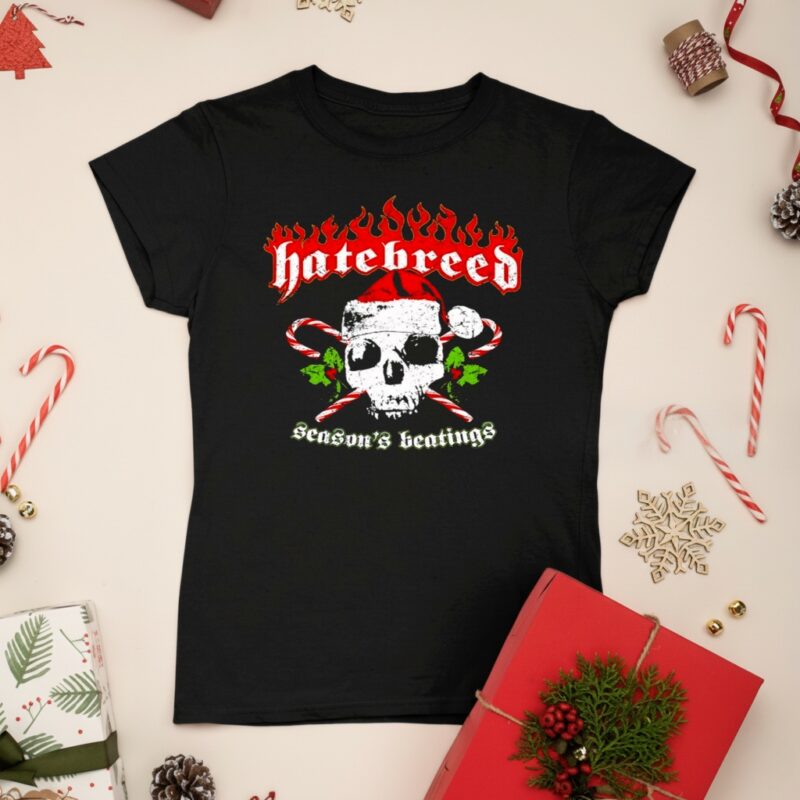 Hatebreed Seasons Beatings Christmas_Ladies T-Shirt