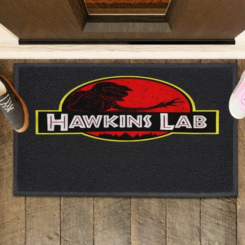 Hawkins Lab Stranger Things_Rubber Doormat
