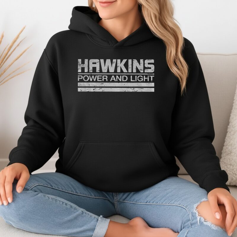 Hawkins Power Light Stranger Things_Hoodie