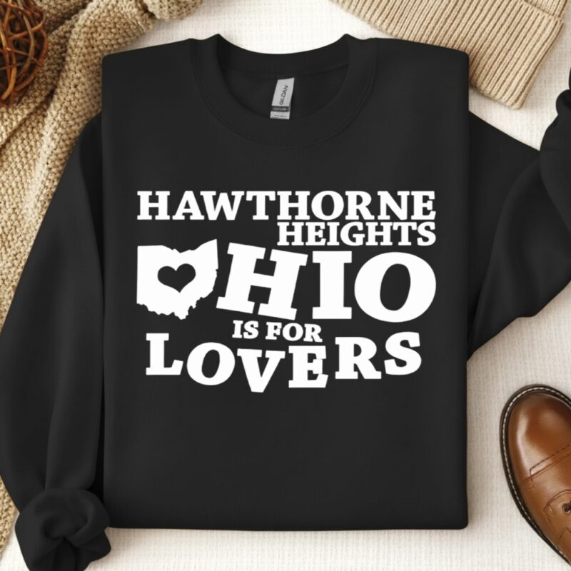 Hawthorne heights Ohio is lovers_Crewneck Sweatshirt