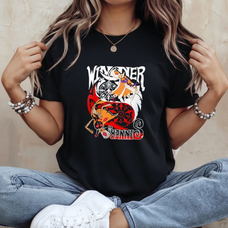 Hazbin hotel sir pentious duo_Ladies T-Shirt