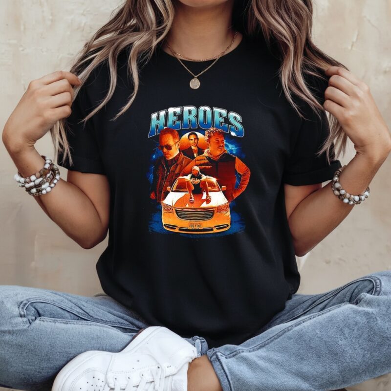 Heroes graphic_Ladies T-Shirt