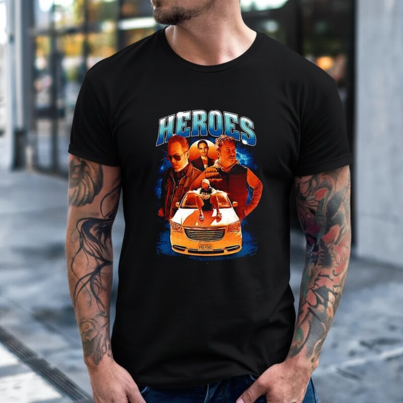 Heroes graphic_T-Shirt