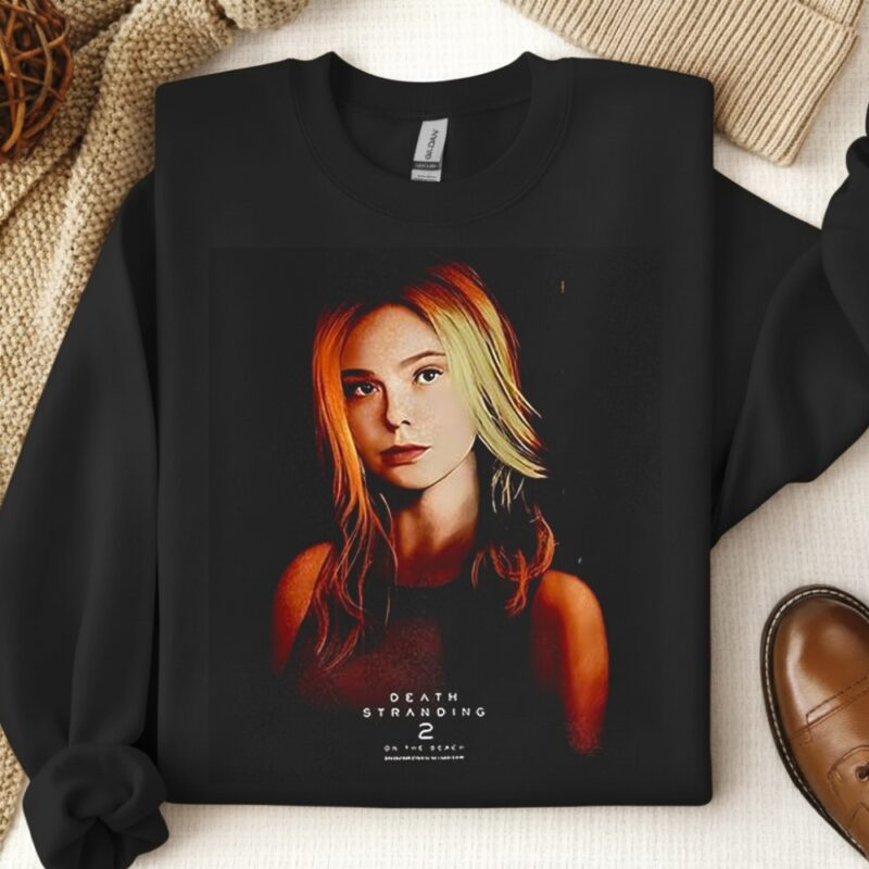 Hideo Kojima with Death Stranding 2_Crewneck Sweatshirt