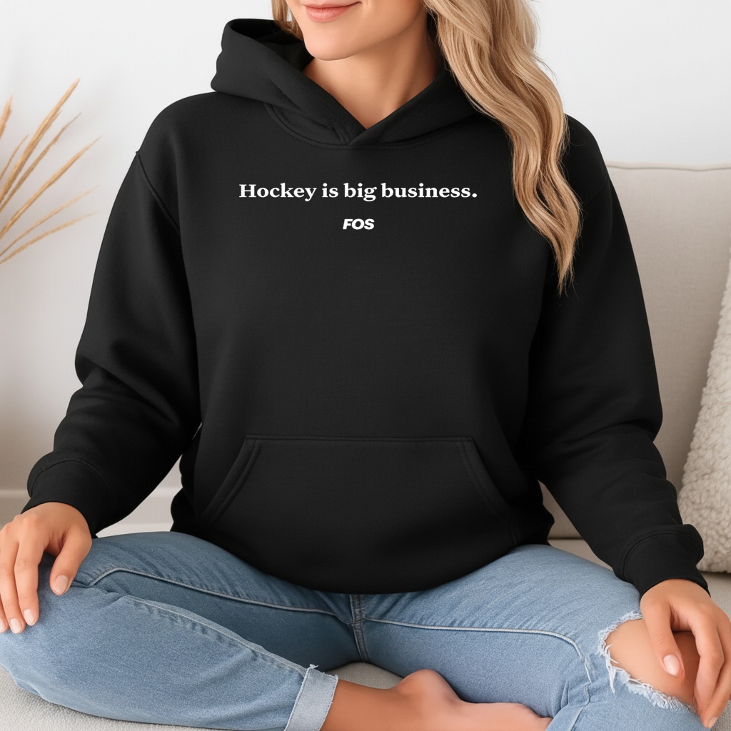Hockey Is Big Business FOS Letter Shirt