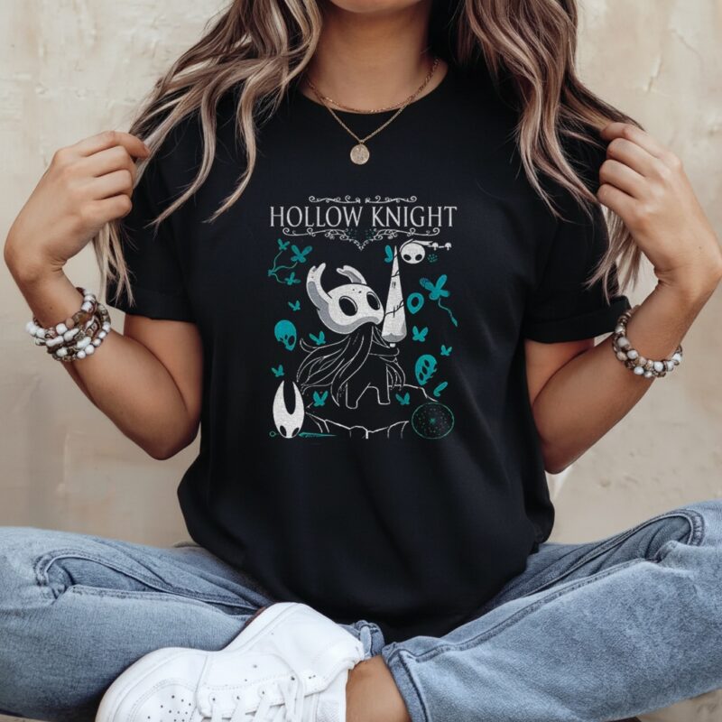 Hollow Knight gaming horror_Ladies T-Shirt