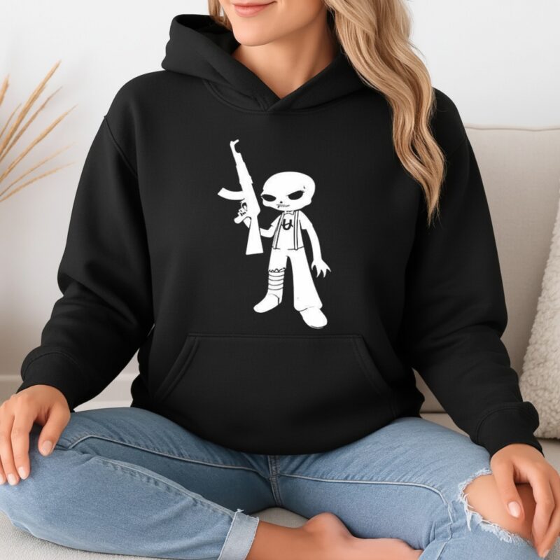 Homestuck Caliborn Silhouette_Hoodie