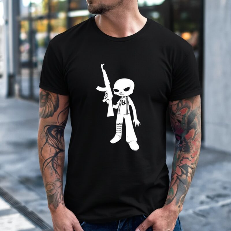 Homestuck Caliborn Silhouette_T-Shirt