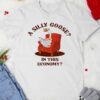 Honk a silly goose in this economy shirt