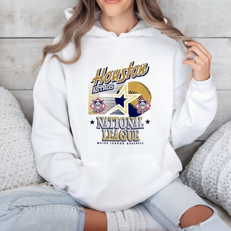 Houston Astro MLB American national league logo ball retro_Hoodie