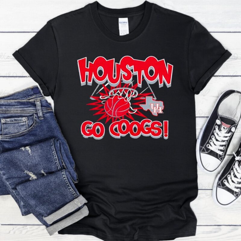 Houston Cougars Basketball Go Coogs_T-Shirt