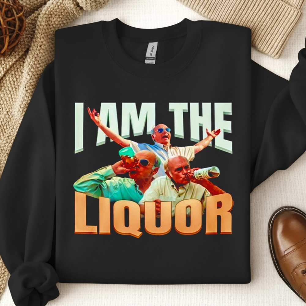 I Am The Liquor graphic shirt