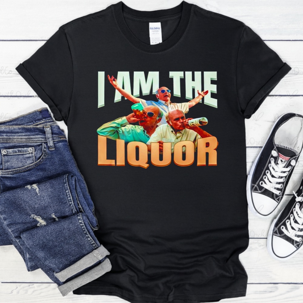 I Am The Liquor graphic shirt