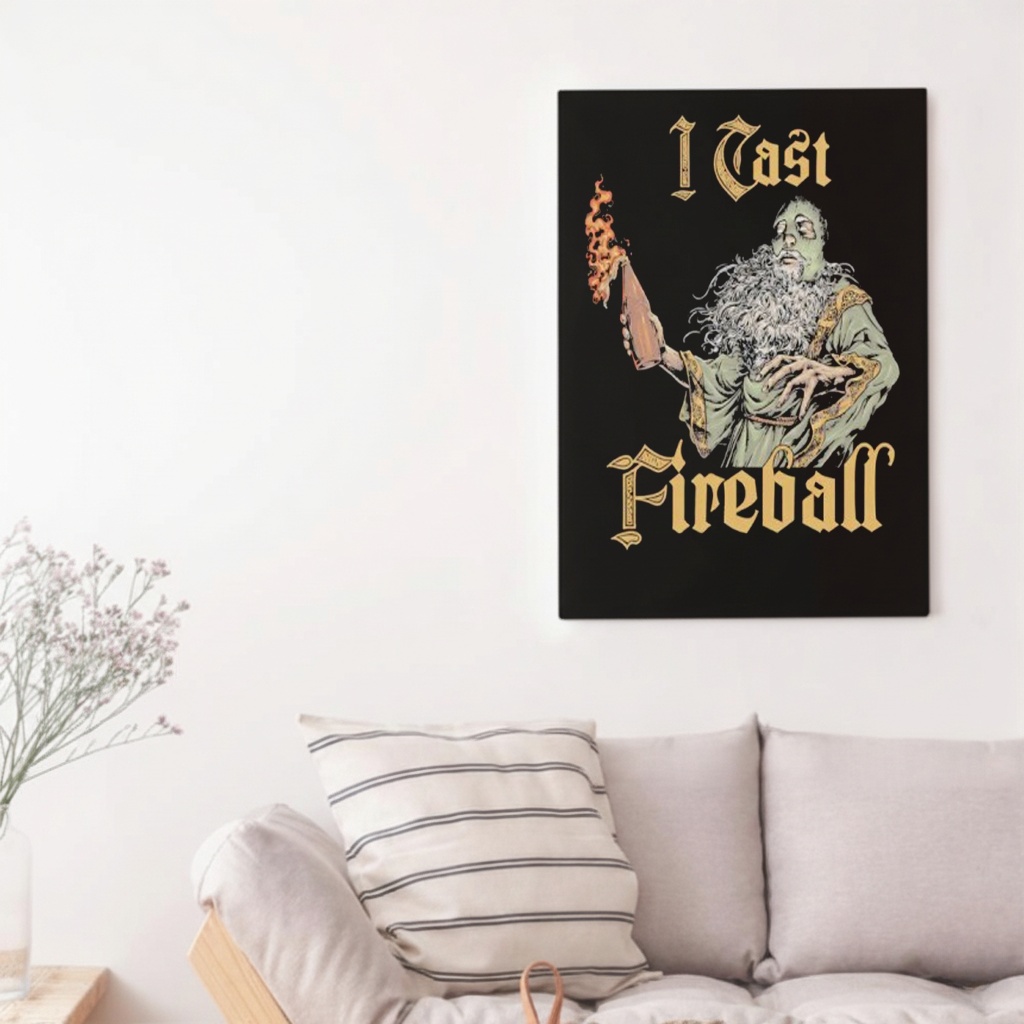 I Cast Fireball shirt
