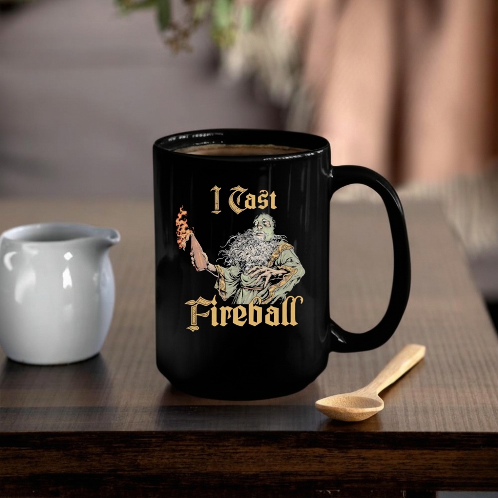 I Cast Fireball shirt