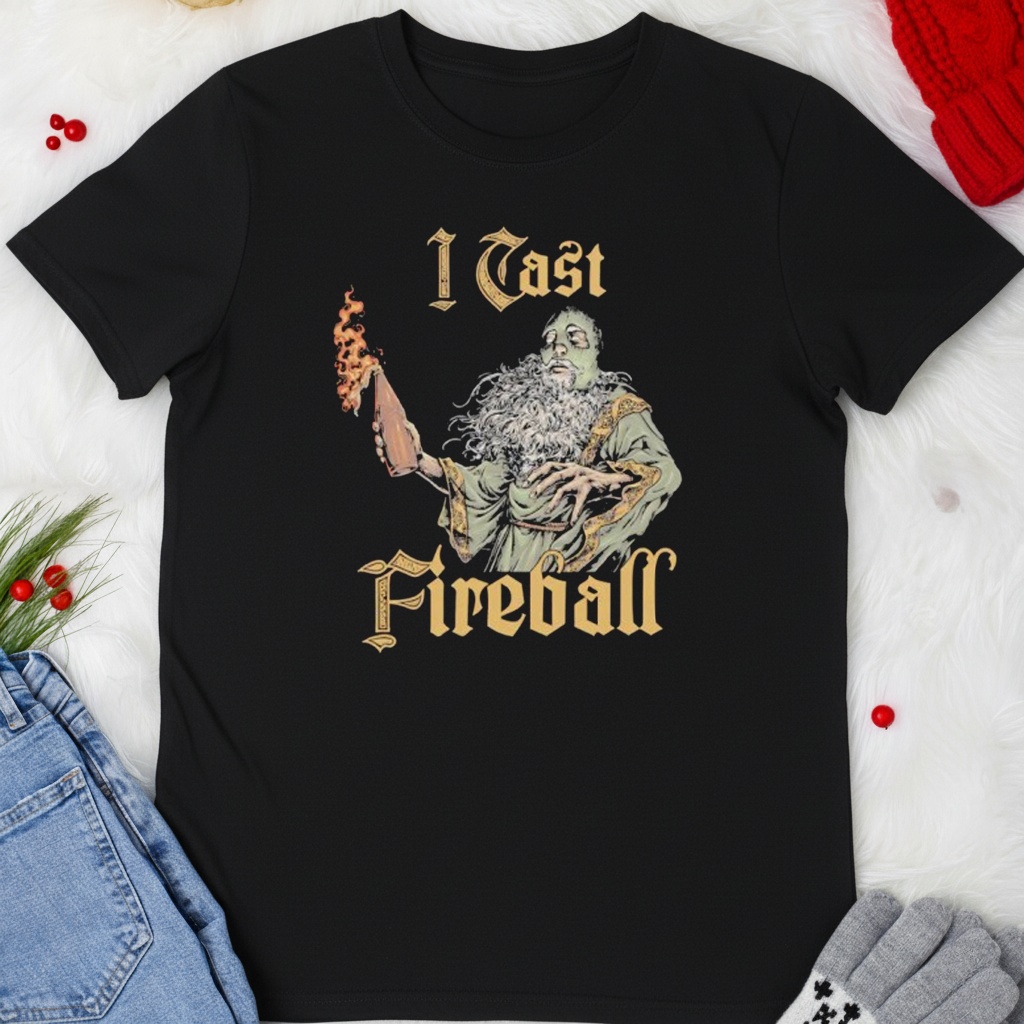 I Cast Fireball shirt