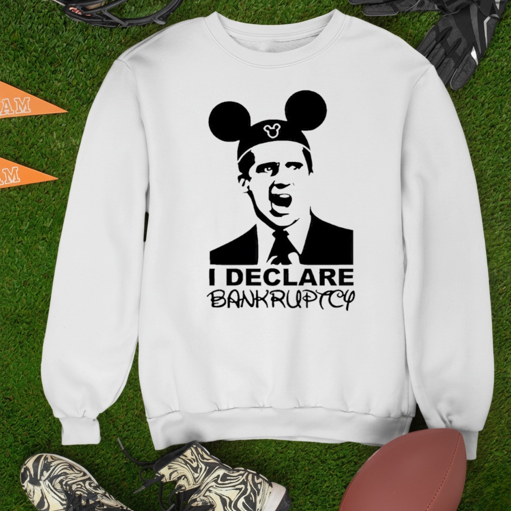I Declare Bankruptcy Disneyworld mickey shirt