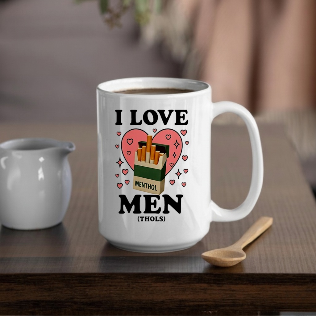 I Love Men Thols Cigarettes shirt