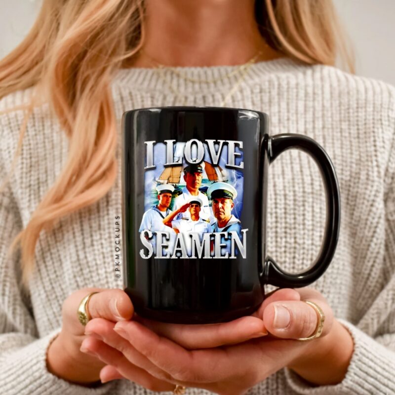 I Love Seamen Graphic_Ceramic Mug