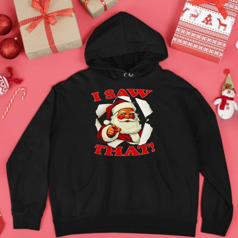 I Saw That Christmas Santa Claus_Hoodie