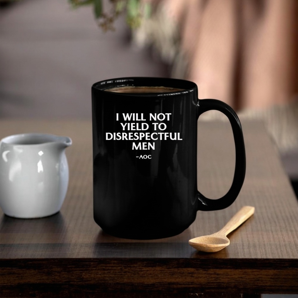 I Will Not Yield To Disrespectful Men AOC Shirt