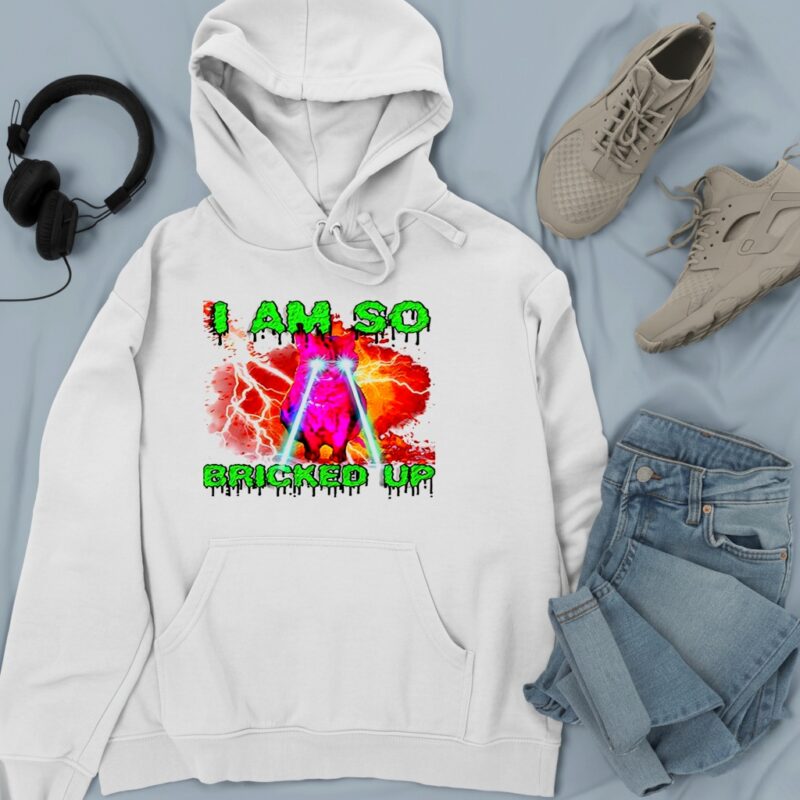 I am so bricked up cat eyes laser_Hoodie