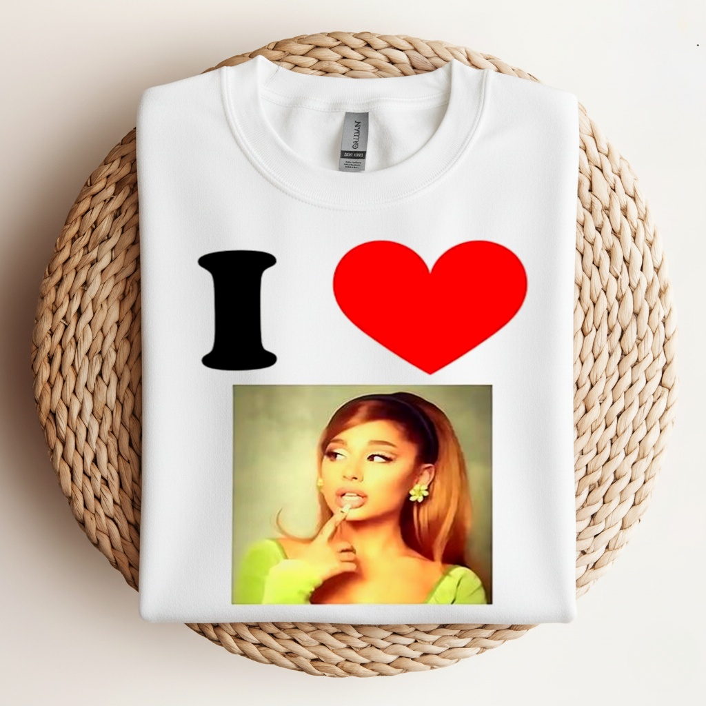 I Love Ariana Heart Music Lover Shirt