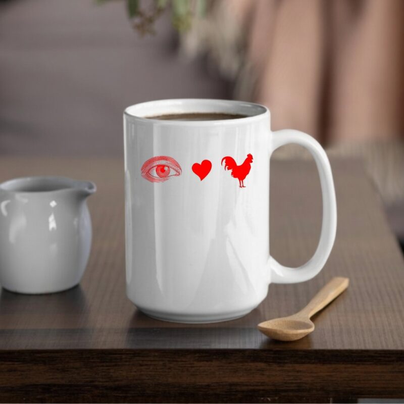 I love cock gay LGBT_Mug