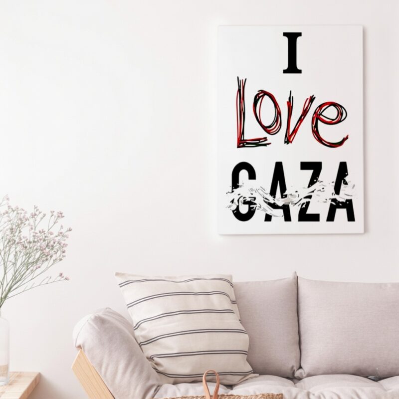 I love gaza_Canvas