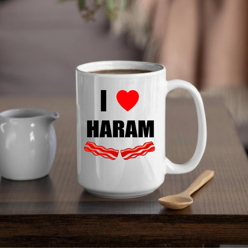 I love haram bacon shirt