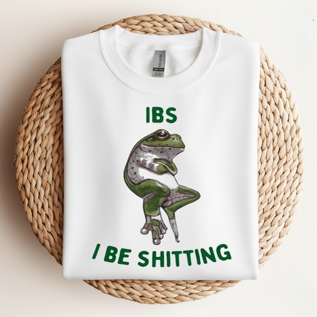 IBS I Be Shitting Frog T-shirts