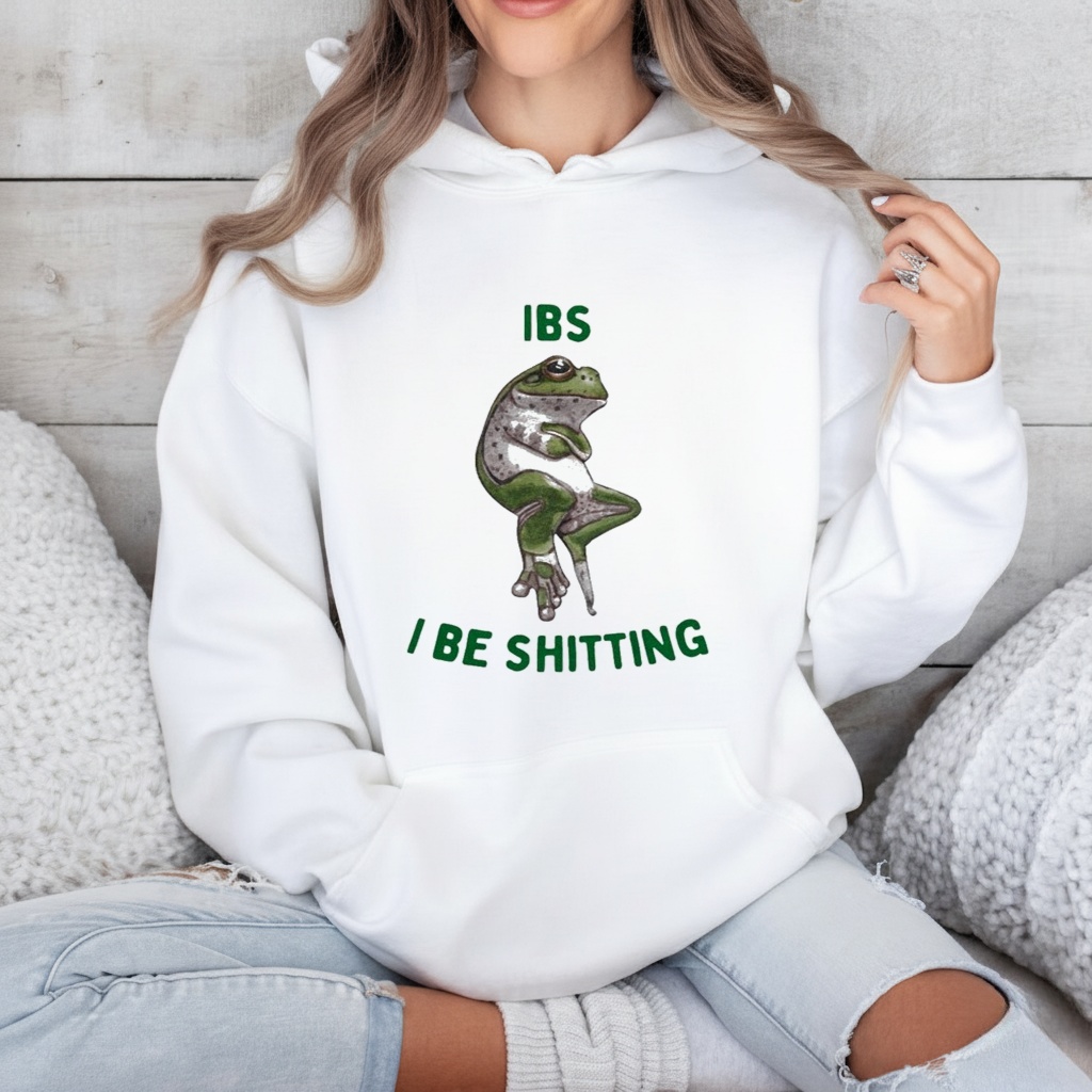 IBS I Be Shitting Frog T-shirts