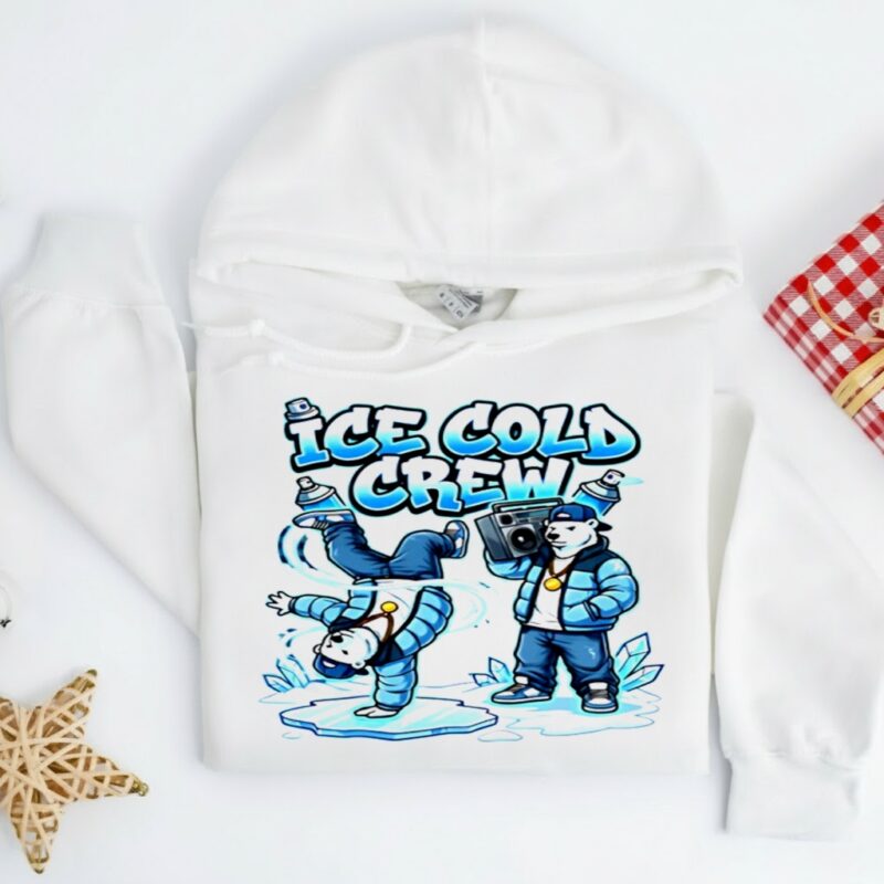 Ice Cold Hip Hop Polar Bear Breakdance Christmas_Hoodie
