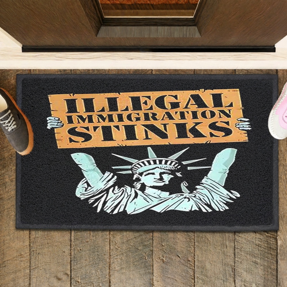 Illegal Immigration Stinks Statue of Liberty Shirt