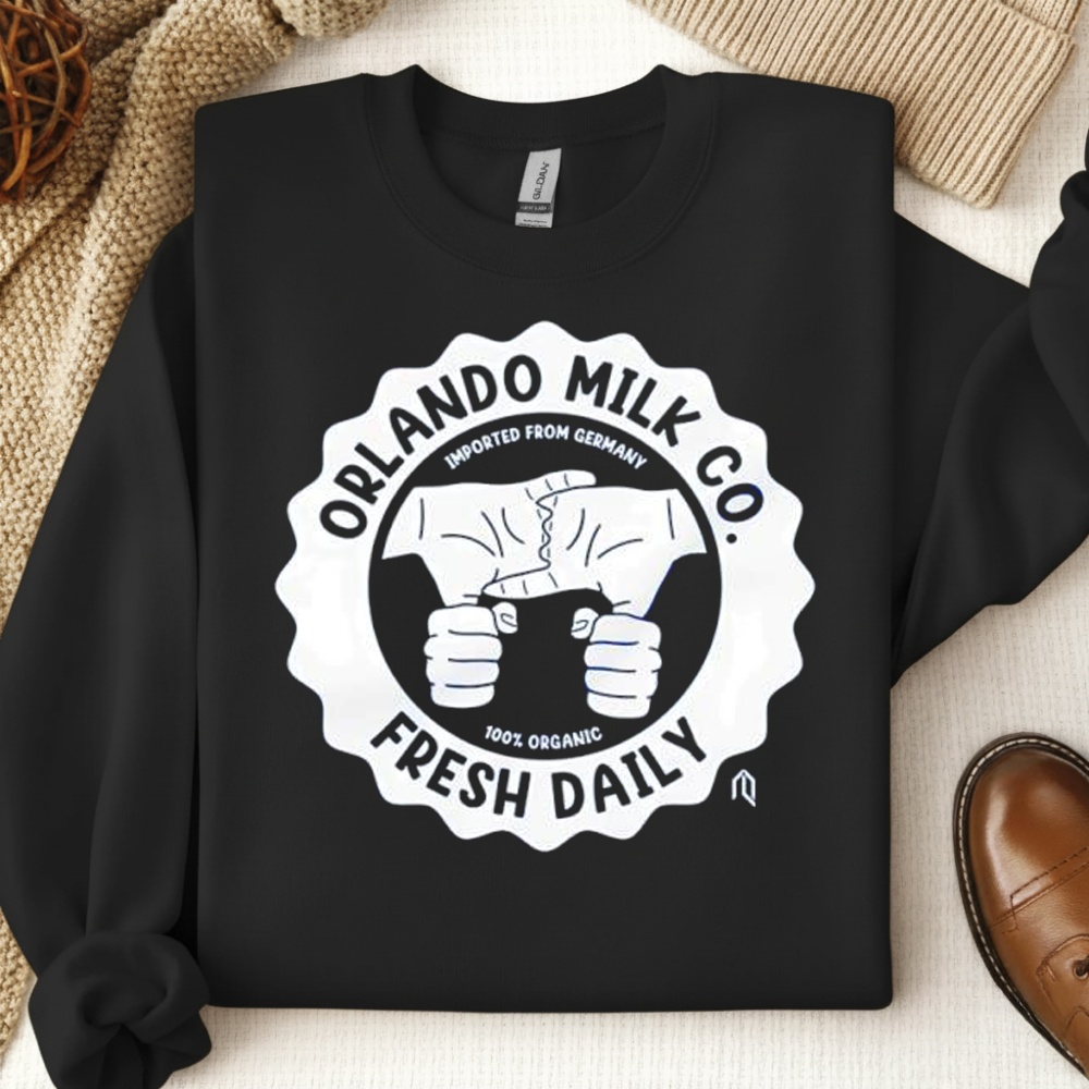 Imported from German Orlando Milk Co. Fresh Daily Shirt
