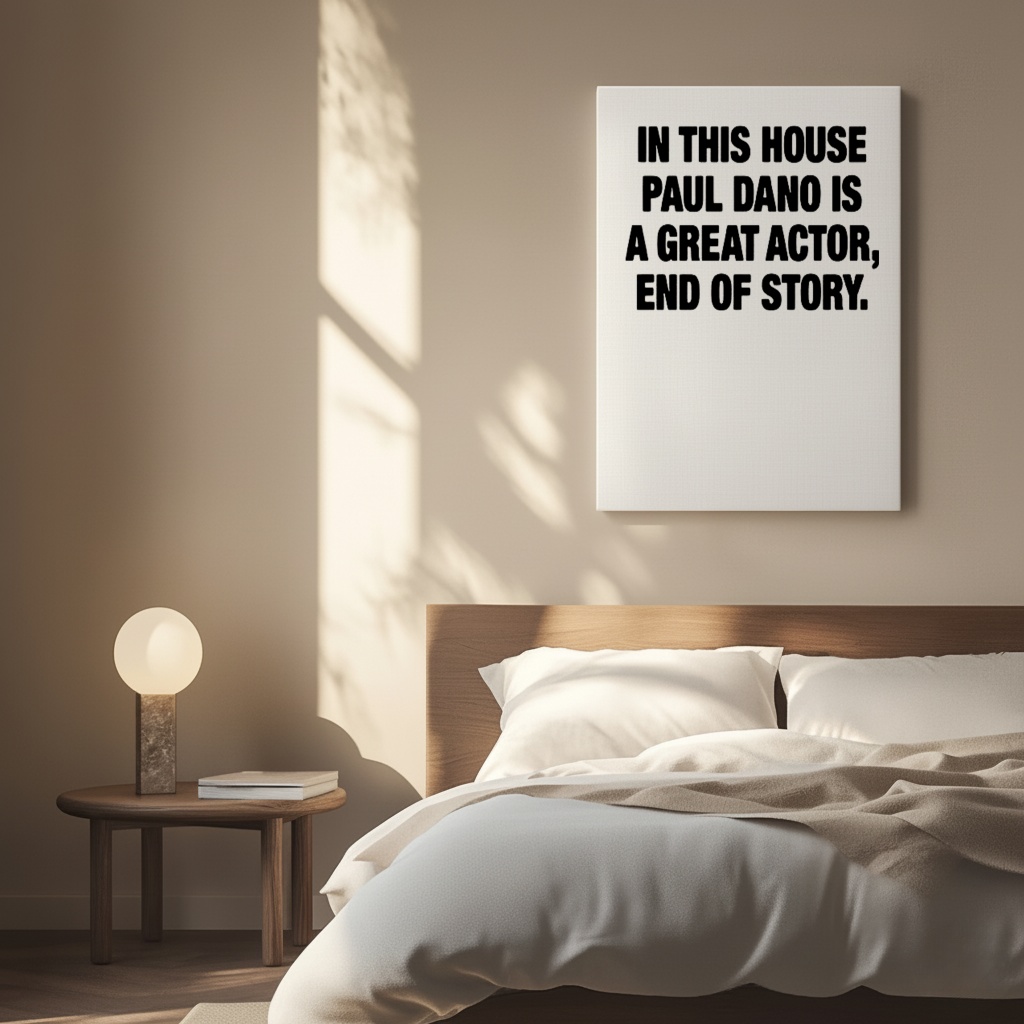 In this house paul is a great actor end of story shirt